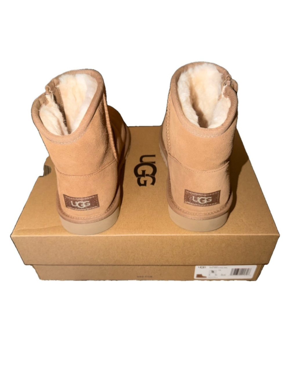 UGG KIDS ADRI CLASSIC MINI BOOT CHESNUT COLOR SIZE 5 US